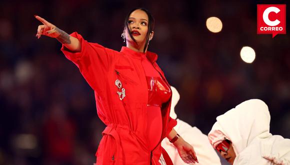 Rihanna brilló en el Super Bowl 2023.