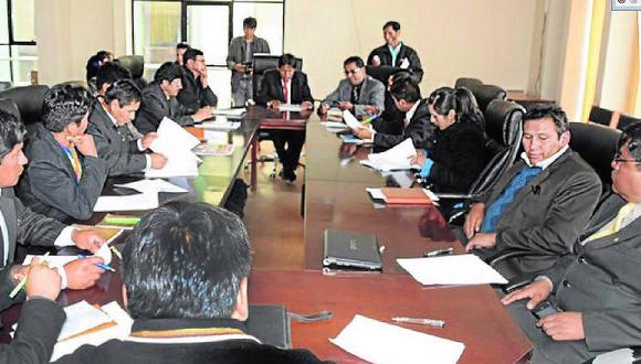Gobierno Regional Puno: Piden ejecutar agenda regional para priorizar proyectos