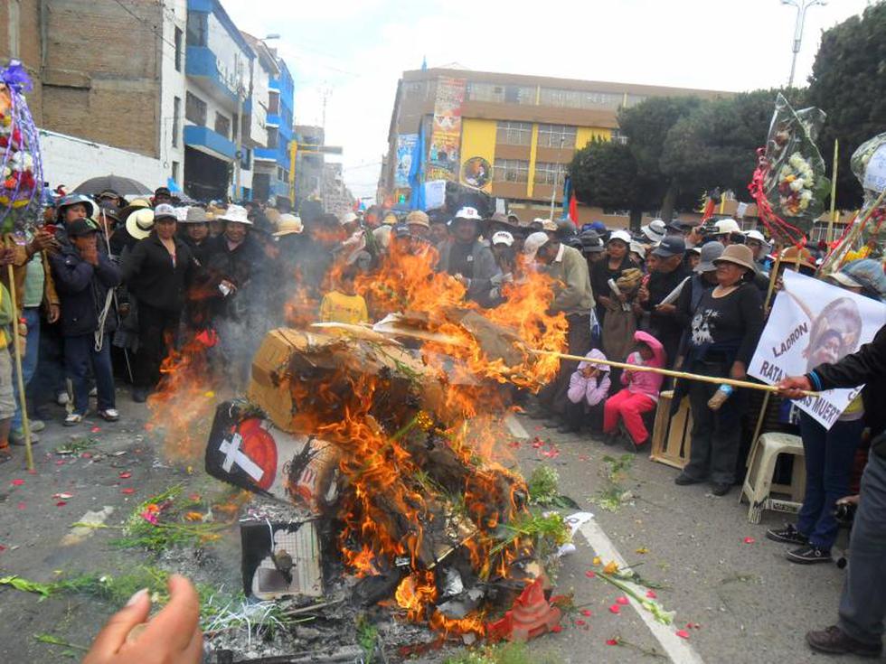 Juliaca ingresó al cuarto día de huelga