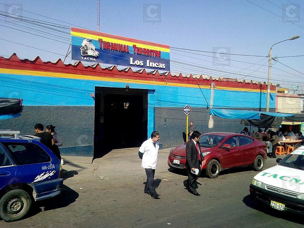 Pasajera que viajó desde Puno fallece al llegar a Tacna
