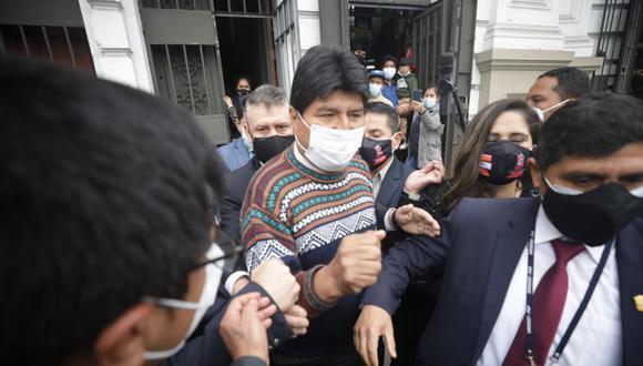 Operadores políticos del exmandatario Evo Morales no son registrados en Migraciones al momento de ingresar al Perú. (Foto: El Comercio)