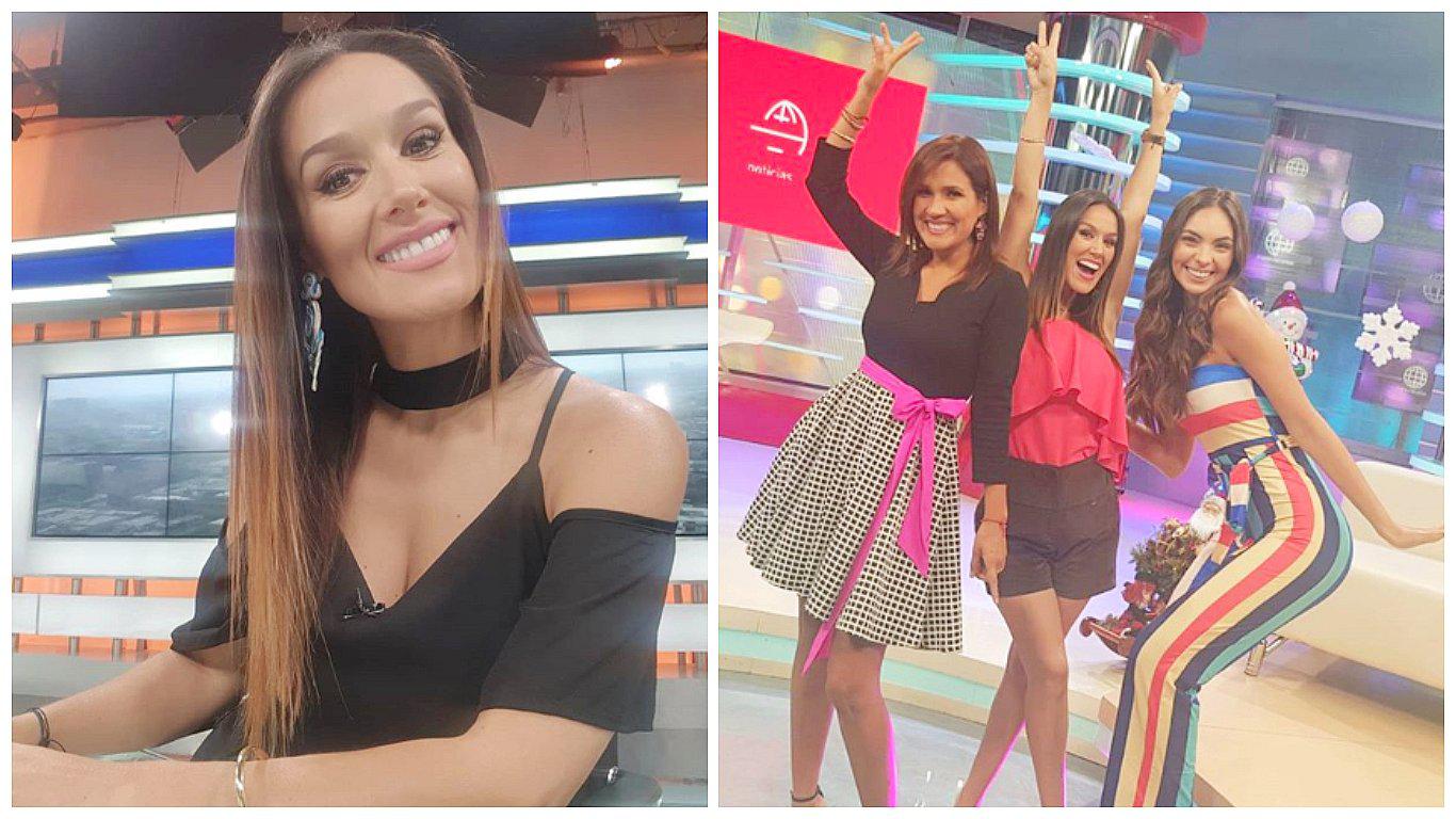 Periodista Karina Borrero anuncia que está embarazada y muestra su 'pancita' (FOTOS)