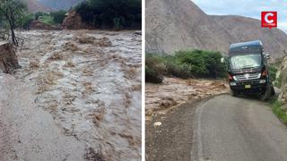 Distritos de Otoca y Santa Lucía incomunicados tras carreteras afectadas debido a fuertes lluvias en Ayacucho