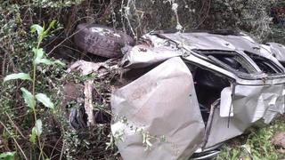 Ayacucho: Vehículo cayó a abismo y mujer halló trágica muerte