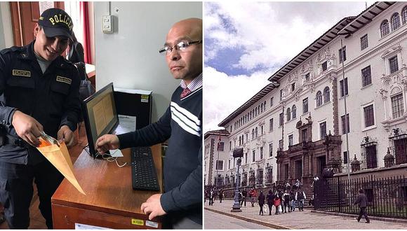 Trabajador del Palacio de Justicia de Cusco devuelve paquete con 8 500 soles