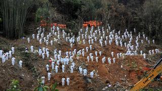 Identificadas mediante ADN las 132 víctimas de accidente aéreo en China