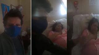 Joven suplica llorando que lleven a un hospital a su madre con discapacidad física que dio positivo a COVID-19 (VIDEO)