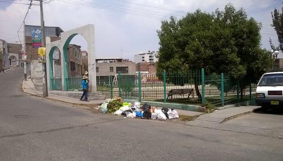 Arequipa: Parque en Cerro Viejo se convierte en foco infeccioso por basura