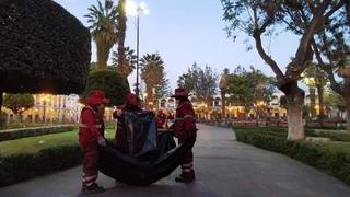 Halloween: Los estragos que dejaron los festejos en calles de Arequipa 