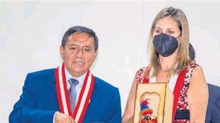 Huánuco: presidente del Congreso, Maricarmen Alva, cuestiona gestión de Pedro Castillo