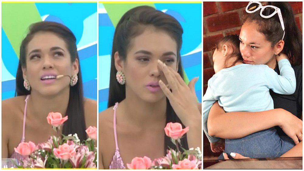 Jazmín Pinedo lloró al recordar difícil situación que vivió junto a su hija (VIDEO)