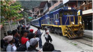 Restablecen servicios de trenes con pasajeros hacia Machu Picchu  