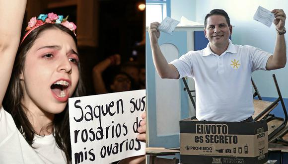 "Aborto no es derecho de la mujer" lo asegura candidato evangélico en Costa Rica