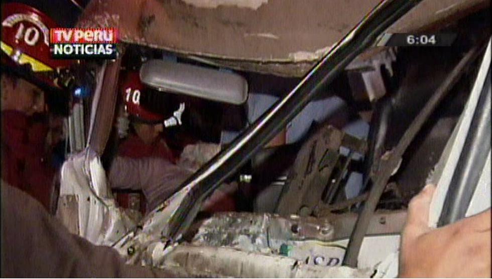 (VIDEO): Choque de combi y tráiler deja ocho heridos | PERU | CORREO