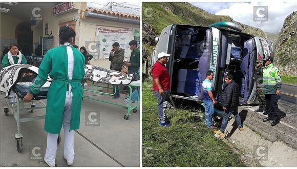 Carretera Central: Novios que iban a fiesta en Huancayo mueren en accidente de bus