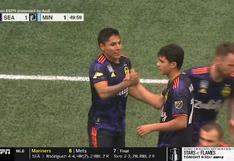 Raúl Ruidíaz anotó un gol para Seattle Sounders en la MLS y sigue en racha (VIDEO)