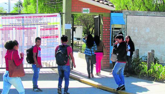 Medidas extremas para examen de admisión a Unsch