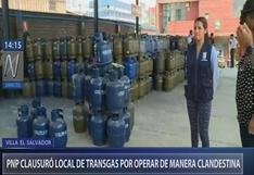 Villa El Salvador: Transgas funcionaba ilegalmente en nuevo local con otras marcas 
