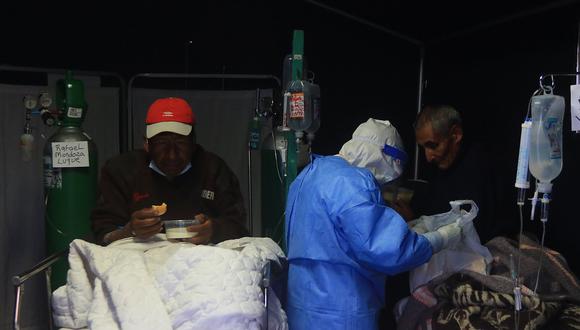 Arequipa: Pacientes con COVID-19 son tratados en el área de Hemodiálisis