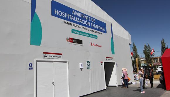 Pronis no continuará con alquiler  de ambientes y en el Honorio Delgado se han acondicionado camas en cada piso de la torre hospitalaria. (FOTO: GEC Archivo)