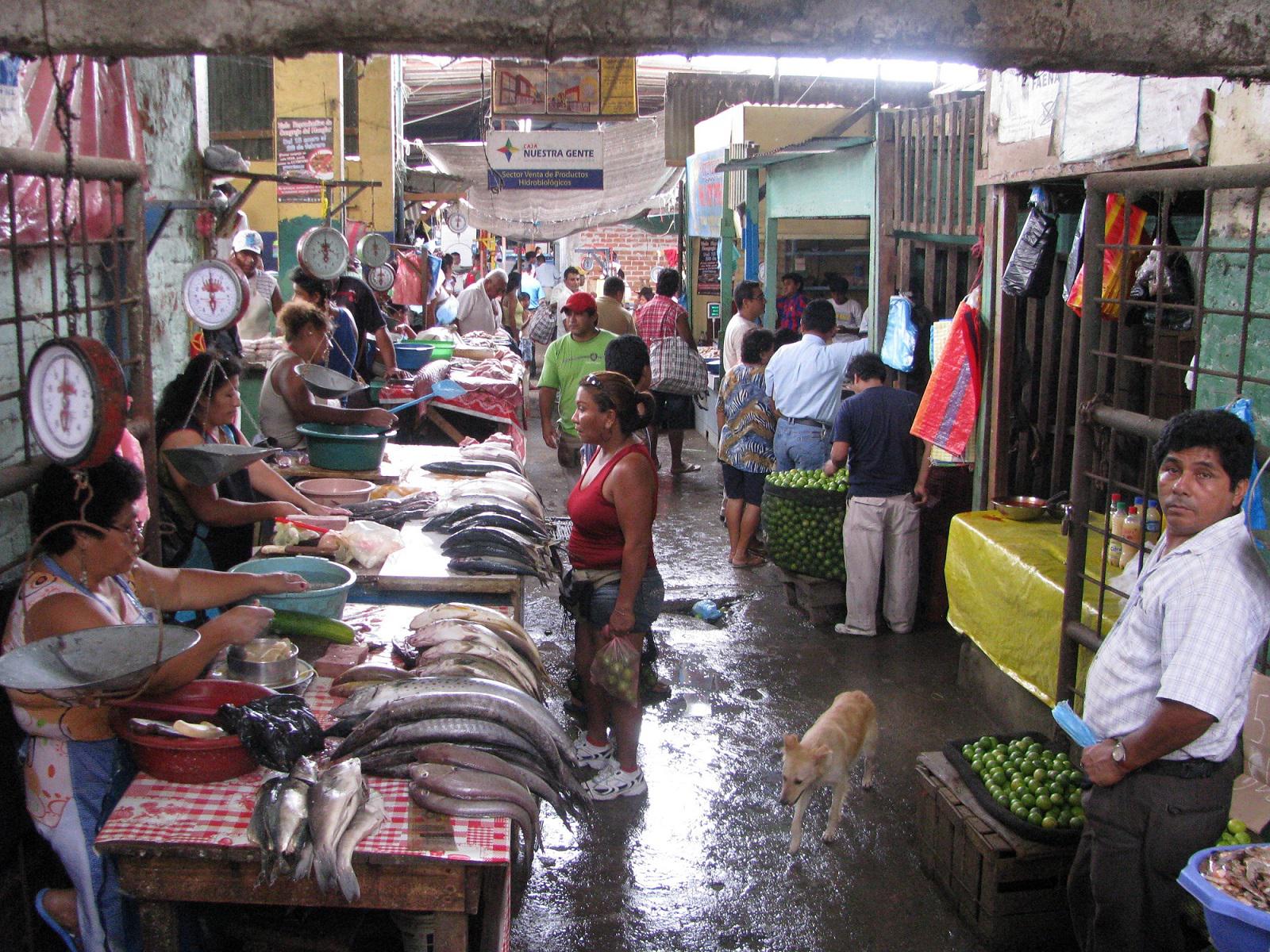 Mercado Modelo de Tumbes atenta contra salud de población