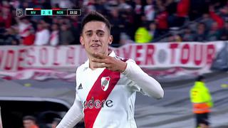 Goles de River Plate: así fue el doblete de Pablo Solari para el 2-0 sobre Newell’s (VIDEO)