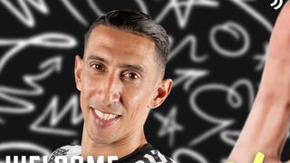 Ángel Di María ya es de Juventus: club hizo oficial el fichaje del argentino