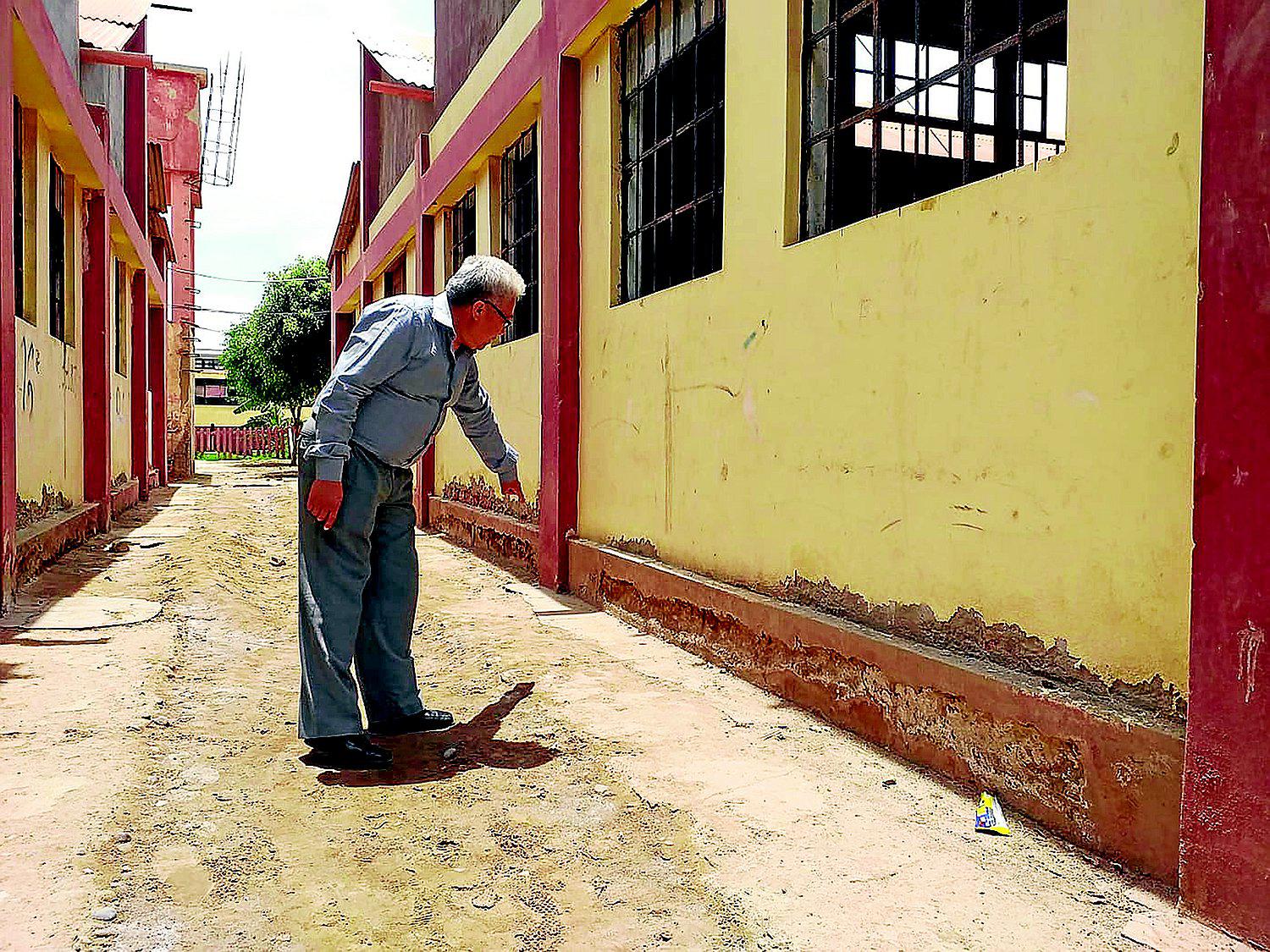 Exigen reconstrucción de colegio Politécnico 