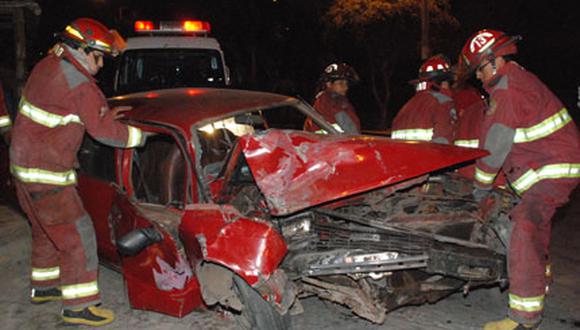 Accidente de tránsito deja seis personas heridas en Chorrillos