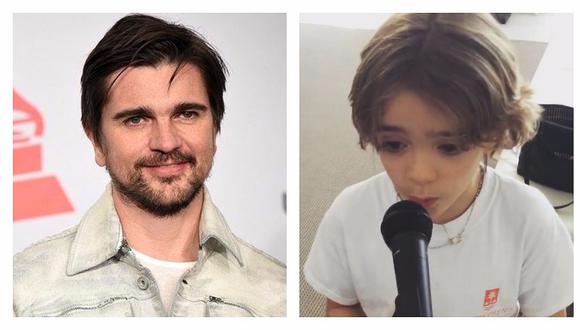 ​Juanes: cantante comparte video de su hijo cantando y remece Instagram [VIDEO]