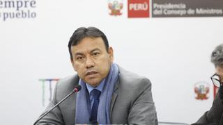 Ministro Félix Chero afirma que desconocía que abogado Ananías Narro iba a presentar acción de amparo