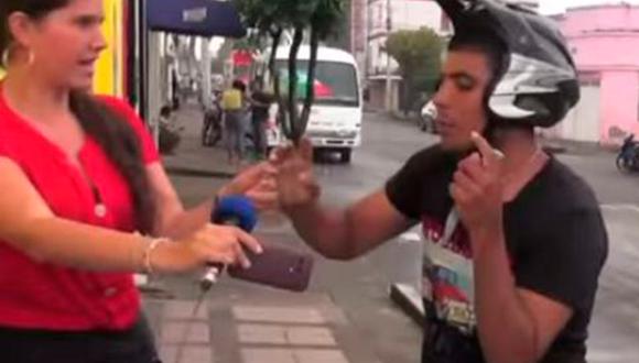 Colombia: Periodista graba el preciso momento en el que es asaltada