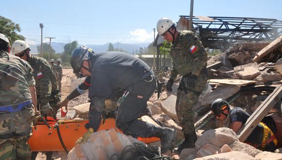 Ejércitos de Chile y Argentina se preparan para desastres naturales