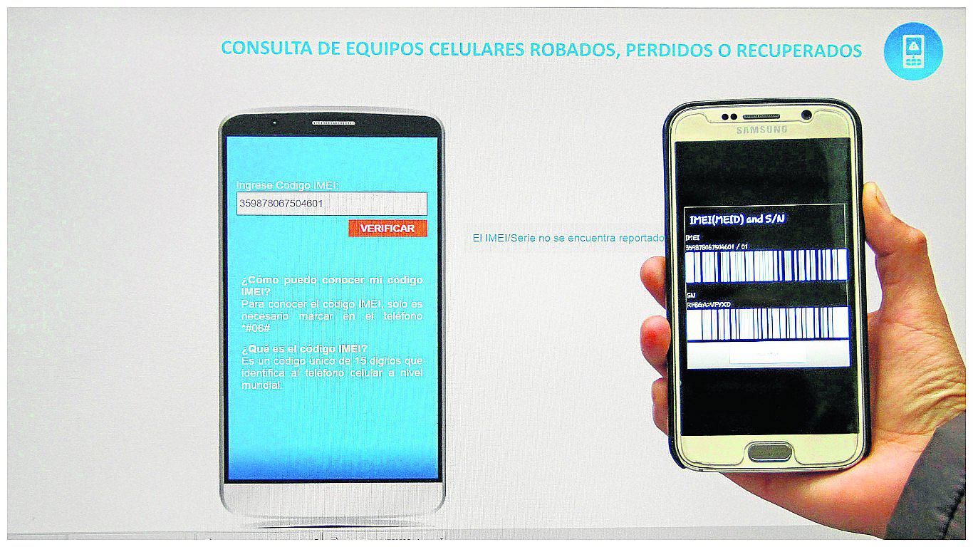 ​Con el código IMEI es posible saber si tu celular es robado o no