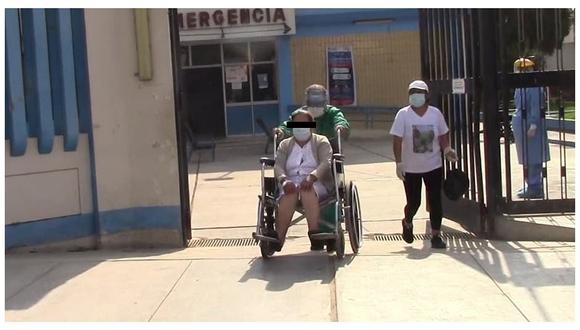 La Libertad: Mujer vence al COVID-19 y le dan de alta del Hospital de Chocope 