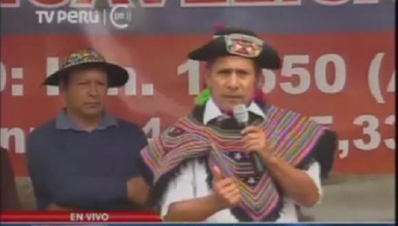 Ollanta Humala: "Si atacan a una mujer que trabaja se están metiendo con el Presidente"