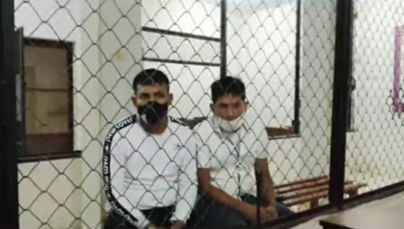 Ringo Star Yamunaqué Silva y Jeferson Eduardo Carrillo Medina se encuentran recluidos en el penal de Puerto Pizarro.