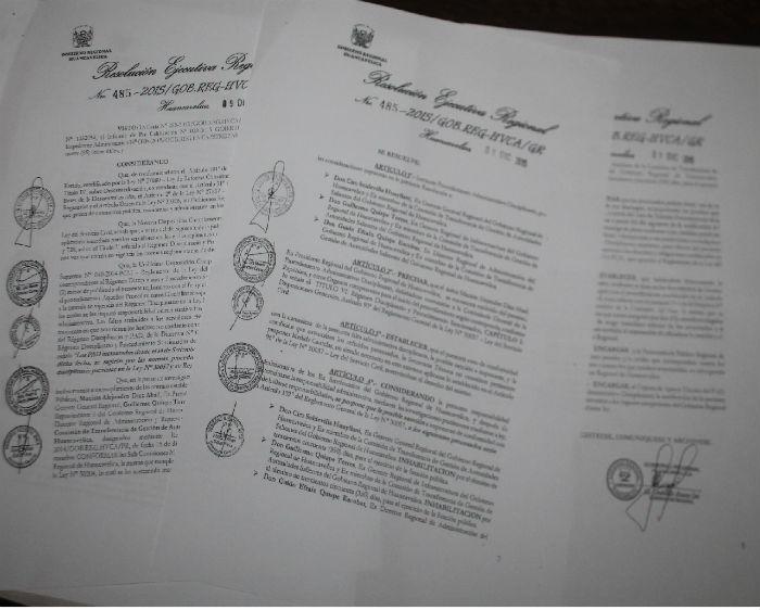 Más de 40 investigados en Gobierno Regional de Huancavelica