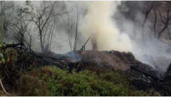 Extinguen incendios forestales en distritos de Lima y Apurímac