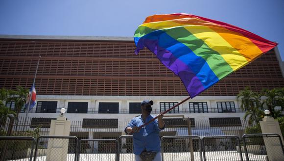 Qatar anuncia penas de cárcel a quienes luzcan banderas LGTBI en el Mundial. (Foto: Erika SANTELICES / AFP)