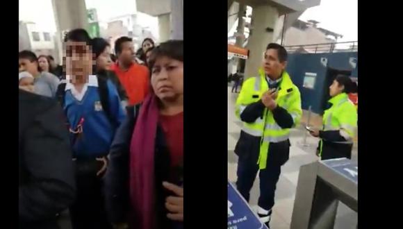 Linea 1 del Metro de Lima: abren investigación sobre incidente de niño que llevaba una guitarra 