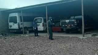 Juliaca: Encuentran cuatro vehículos robados escondidos en un inmueble