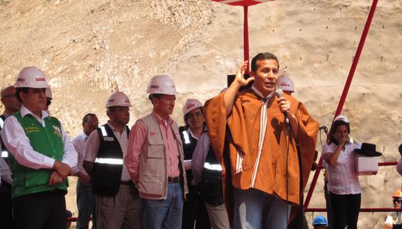 Ollanta Humala dice que remanente del terrorismo se combate con desarrollo