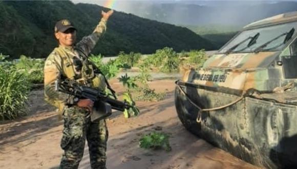 Producto del ataque falleció el OM2 IMAP Gustavo Valladares Neyra y otros tres integrantes de la Marina de Guerra del Perú resultaron heridos