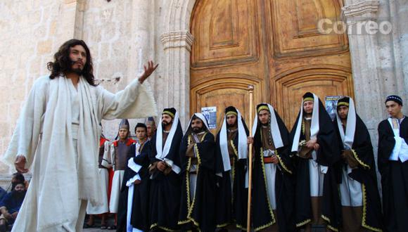 Arequipa: Grupo teatral escenificará pasión de Cristo en Plaza de Armas