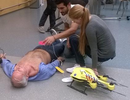 Crean drones ambulancia para salvar vidas antes de 10 minutos