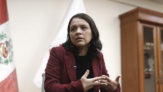 Ministra Anahí Durand sobre Ricardo Belmont: “Es una sorpresa pero es decisión del presidente”