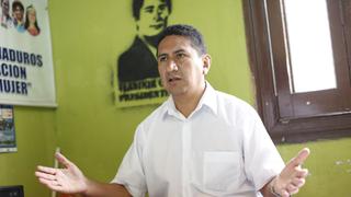 Exgobernador regional de Junín, Vladimir Cerrón se queda afuera de elecciones