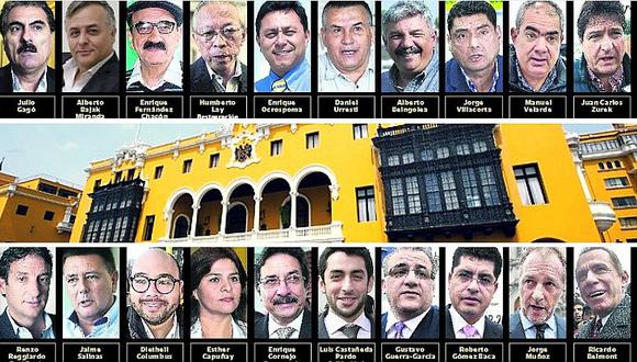 ​20 candidatos postularán a la alcaldía de Lima