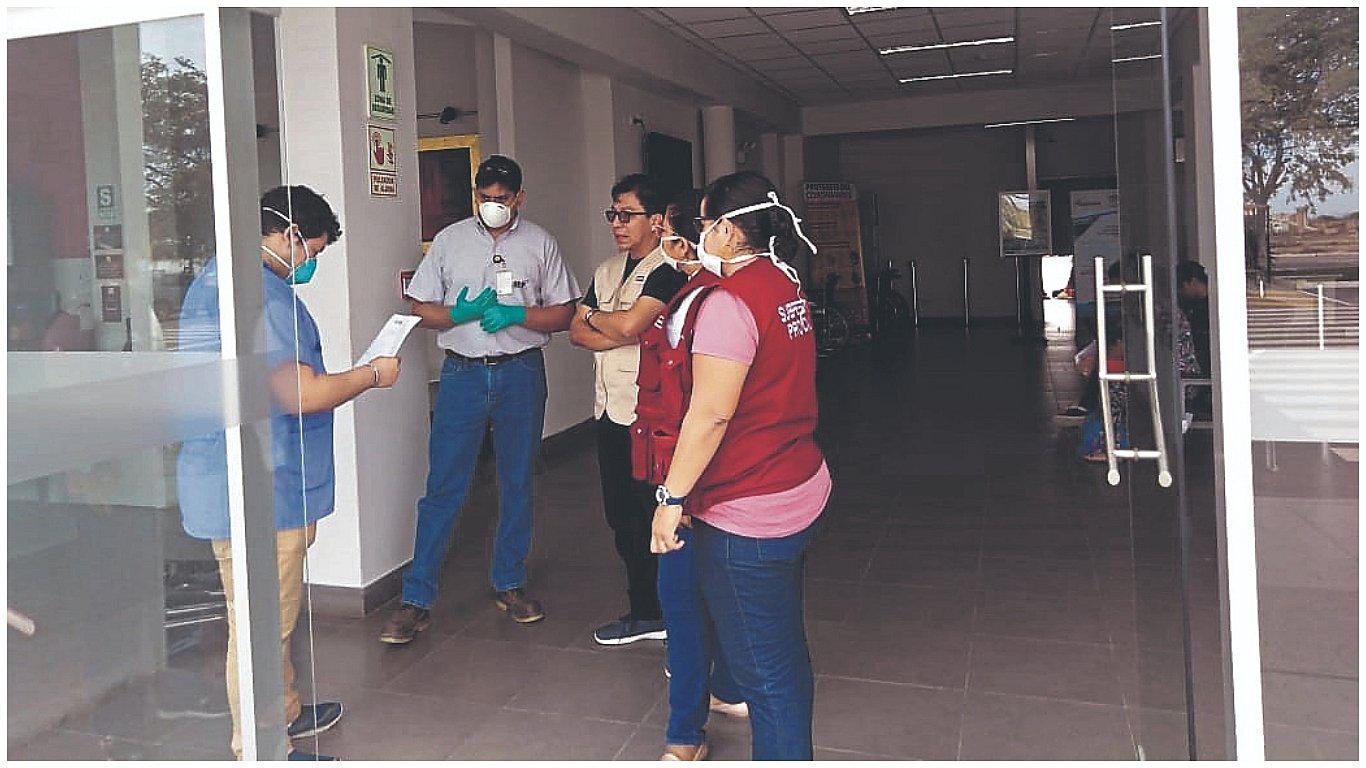 Trabajadores del aeropuerto de Talara aislados por tener contacto con paciente contagiado 